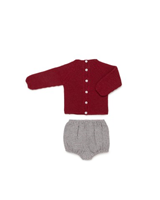 CONJUNTO PANTALON MOTAS BORDADO OSO RIOJA 3M