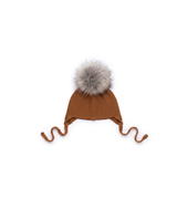 GORRO SUELTO TOSTADO 6-12M