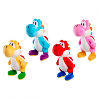 Peluche Yoshi colores 20cm 4 modelos sdos