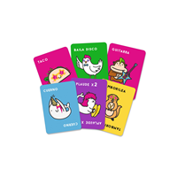 Juego Taco, Loco, Loco. El juego de velocidad con 5 acciones loquísimas. Contiene 60 cartas.