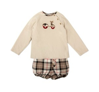 CONJ NIÑO RANITA + SUDADERA SENDA  12M