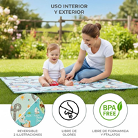 ALFOMBRA XXL 200x180cm Mundopark