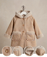 ABRIGO PELLIZA ANTELINA CAMEL 12M