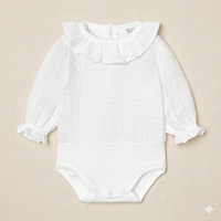 BODY C/VOLANTE BAMBULA 18M BLANCO