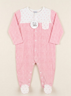 PELELE ENTERIZO VICHY FRESA 12M