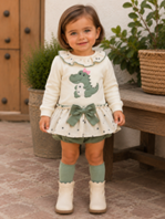 CONJUNTO NIÑA DINO 18M