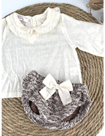 CONJUNTO BEBE NIÑA BRILLI 12M