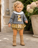 CONJUNTO NIÑA ALMA PERRITO 12M
