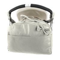BOLSO MATERNAL POLIPIEL LAZO GRIS