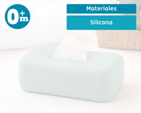 PORTA TOALLITAS SILICONA SALVIA KIOKIDS