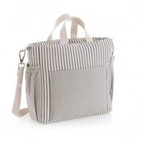 BOLSO MATERNAL PACK DERBY GRIS 16x43x37 CM