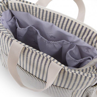 BOLSO MATERNAL PACK DERBY GRIS 16x43x37 CM