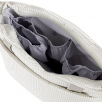 BOLSO ORGANIZADOR XL REGENT CREMA 15x38x28 CM