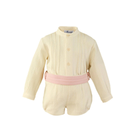 Conjunto bebe niño Beig 36M