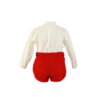 Conjunto bebe niño Rojo 24M