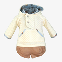 CONJUNTO SUDADERA niño Beig camel 9M