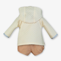 CONJUNTO SUDADERA niño Beig camel 9M