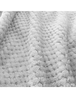MANTA POPCORN 80X110 CM GRIS