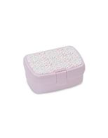 SET FIAMBRERA , BOTELLA DE AGUA Y 2 TAPONES PETALOS ROSA