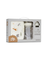 SET FIAMBRERA , BOTELLA DE AGUA Y 2 TAPONES SAVANNA BEIGE