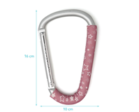 GANCHO PARA CARRITOS ROSA kiokids