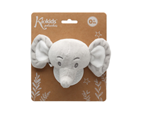 MORDEDOR KIOKIDS ELEFANTE GRIS 13CM 