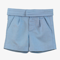 CONJUNTO 3 PZAS LINO AZUL CIELO 24M