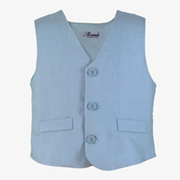 CONJUNTO 3 PZAS LINO AZUL CIELO 24M