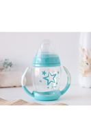 TAZA APRENDIZAJE AZUL 270ML STEP 1 KIOKIDS