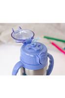BOTELLA KIOKIDS COHETE AZUL 280ml ACERO INOX
