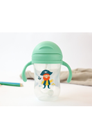 TAZA APRENDIZAJE VERDE 300ML PP STEP 3 KIOKIDS