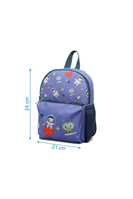MOCHILA AZUL KIOKIDS 24X21 CM