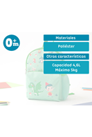MOCHILA SALVIA kiokids 24X21 CM
