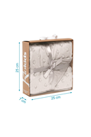 MANTITA GRIS 80X110CMS KIOKIDS