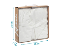 MANTITA BLANCO 80X110CMS KIOKIDS 