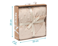 MANTITA BEIGE 80X110CMS KIOKIDS 