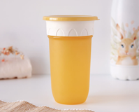 VASO STEP 3 300ML AMARILLO KIOKIDS