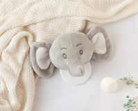 MORDEDOR KIOKIDS ELEFANTE GRIS 13CM 