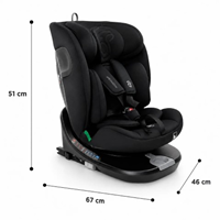 SILLA AUTO AUSTEN 2 NEGRO I SIZE 40-150CM