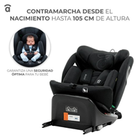 SILLA AUTO AUSTEN 2 NEGRO I SIZE 40-150CM