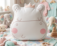 Peluche-cojin Hippo Dreams