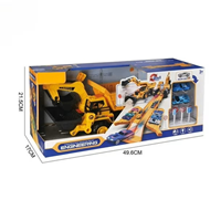 Excavadora convertible en pista 2 en 1