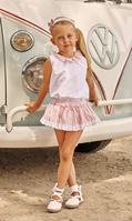 CONJ CAMISA NIÑA RAYA LIMONADA BCO/MAQ 12M