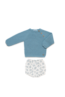 CONJUNTO PANTALON OVEJITAS AZUL NUBE 6M