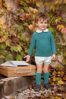 CONJUNTO PANTALON ARBOLES CUELLO VERDE 3M