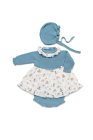 JESUSITO ANIMALITOS GORRO AZUL NUBE 3M
