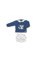 CONJUNTO PANTALON ZORRITOS AZAFATA 24M
