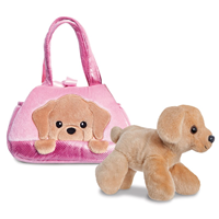 BOLSO ROSA LABRADOR 21CM