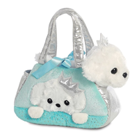 BOLSO AZUL PERRO 21CM