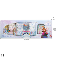 Set De Dibujo Frozen 80 Piezas.